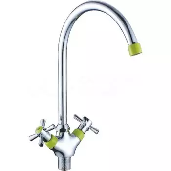 Смеситель для кухни Cron CN142 зеленый (CN46142-12)