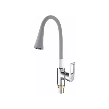 Смеситель для кухни FASHUN с гибким изливом хром (A4253+B17)