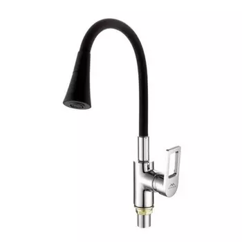 Смеситель для кухни FASHUN с гибким изливом хром (A4253+B14)