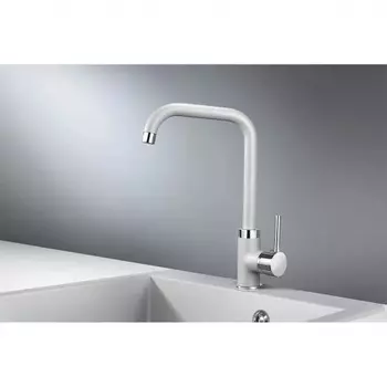 Смеситель для кухни GRANULA (0041, АЛЮМИНИУМ)