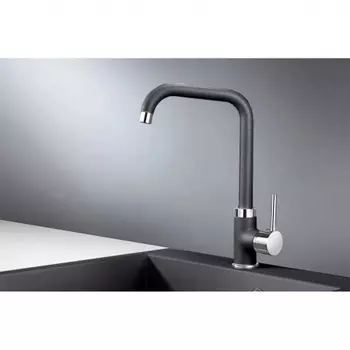 Смеситель для кухни GRANULA (0041, ШВАРЦ)