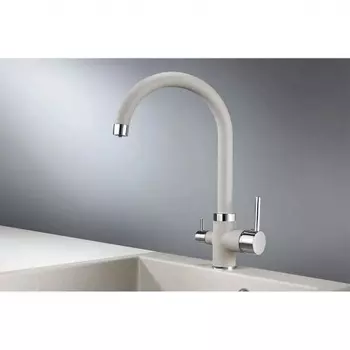 Смеситель для кухни GRANULA (2168, БАЗАЛЬТ)