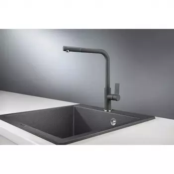 Смеситель для кухни GRANULA (2502, ГРАФИТ)