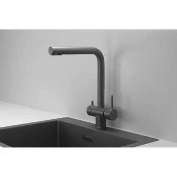 Смеситель для кухни GRANULA (7011, ГРАФИТ МАТОВЫЙ)