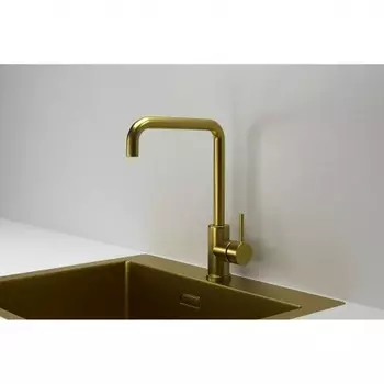 Смеситель для кухни GRANULA (7110, ЗОЛОТО САТИН)