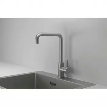 Смеситель для кухни GRANULA Kitchen Space (7110, СТАЛЬ МАТОВАЯ)