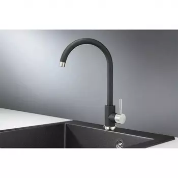 Смеситель для кухни GRANULA (ST-4031, ЧЁРНЫЙ)