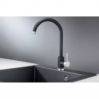 Смеситель для кухни GRANULA (ST-4031, ШВАРЦ)