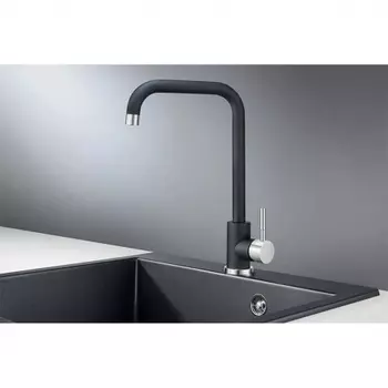 Смеситель для кухни GRANULA (ST-4033, ШВАРЦ)