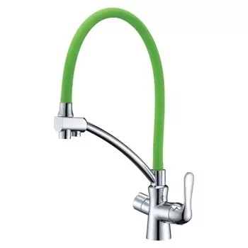 Смеситель для кухни Lemark Comfort LM3070C-Green