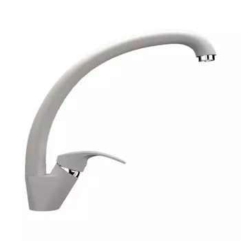 Смеситель для кухни ULGRAN Classic белый (U-007-331)