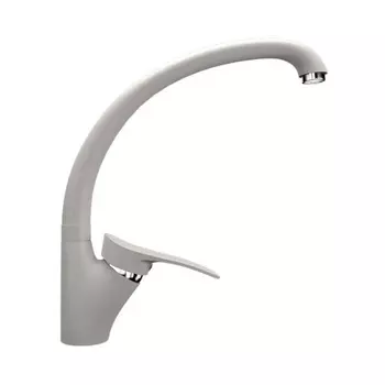 Смеситель для кухни ULGRAN Classic белый (U-001-331)