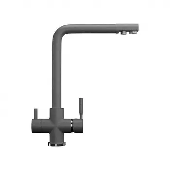 Смеситель для кухни ULGRAN Classic графит (U-016-342)