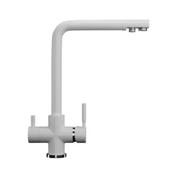 Смеситель для кухни ULGRAN Classic ультра-белый (U-016-341)