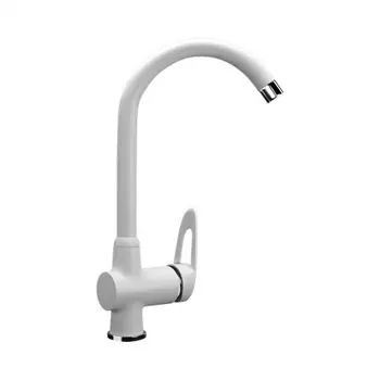 Смеситель для кухни ULGRAN Classic ультра-белый (U-006-341)