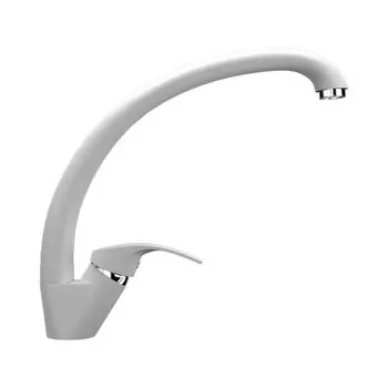 Смеситель для кухни ULGRAN Classic ультра-белый (U-007-341)