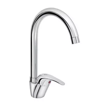 Смеситель для мойки Славен "Прораб" с высоким изливом (СЛ-ОД-П22)