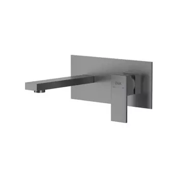 Смеситель для раковины DK встраиваемый настенный серый графит Bayern.Liszt (DA1514406)