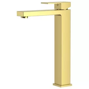 Смеситель для раковины DK высокий матовое золото Bayern.Liszt (DA1512007)