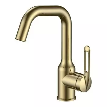 Смеситель для раковины Haiba матовое золото (HB10825-5)