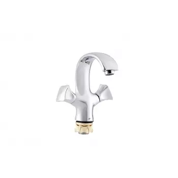 Смеситель для раковины ПСМ-Профсан ПСМ-717-38 КВАДРО тип См-УмДЦБА