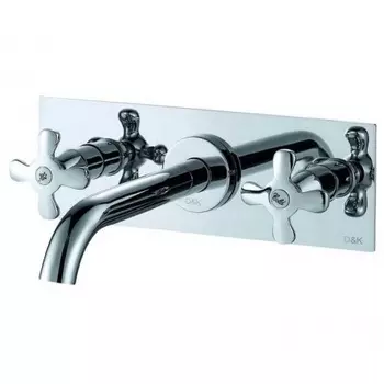 Смеситель для раковины встраиваемый D&K Hessen Lorsch (DA1414401)