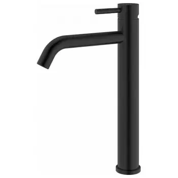 Смеситель для умывальника RUSH Melos высокий черный (SUS1101-12Black)