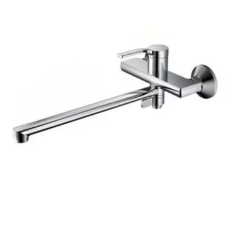 Смеситель для ванны BELZ B612 с аксессуарами, длинный излив (B22612)