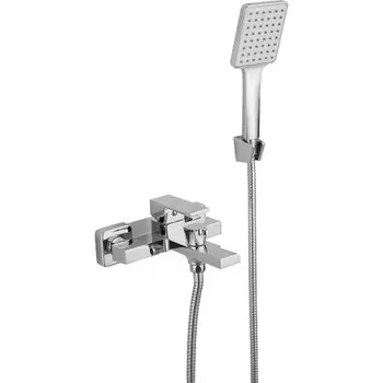 Смеситель для ванны BELZ B613 с аксессуарами, короткий излив (B60613)