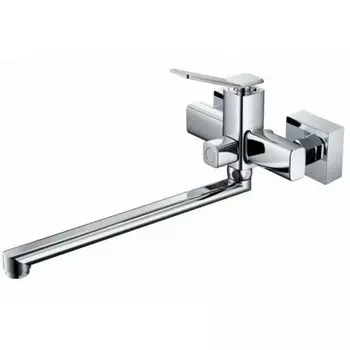 Смеситель для ванны BELZ B618 с аксессуарами, длинный излив (B22618)