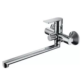 Смеситель для ванны BELZ B679 с аксессуарами, длинный излив (B22679)