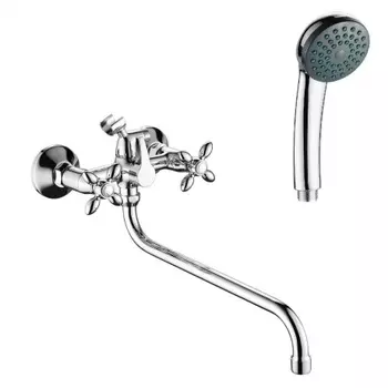 Смеситель для ванны и душа FASHUN хром (A2227)
