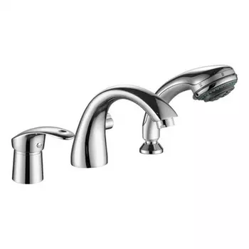 Смеситель для ванны и душа FASHUN хром (A1121)