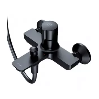 Смеситель для ванны и душа нажимной AM.PM X-Joy TouchReel F85A10522 черный