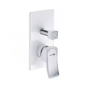 Смеситель для ванны и душа WasserKRAFT Aller 10641WHITE 9062030