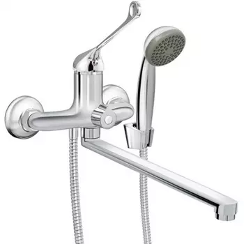 Смеситель для ванны универсальный локтевой Славен "Хирург" (СЛ-ОД-Х34)