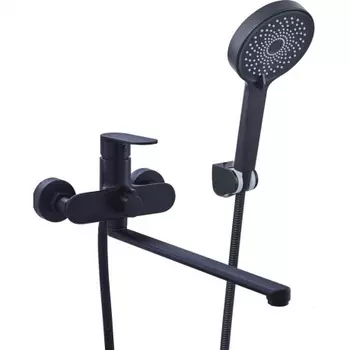 Смеситель FASHUN для ванны и душа чёрный (A2285-7)