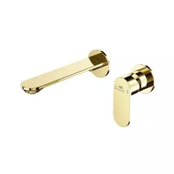 Смеситель FASHUN встраиваемый с изливом золото (A1185-35)