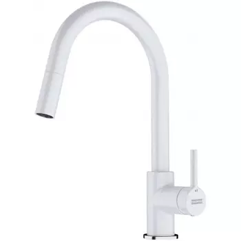Смеситель Franke 115.0626.081/ Best, Смеситель Lina с выдвижным шлангом, белый