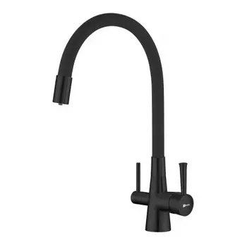 Смеситель Lemark Comfort (LM3075BL) для кухни с подключением к фильтру с питьевой водой