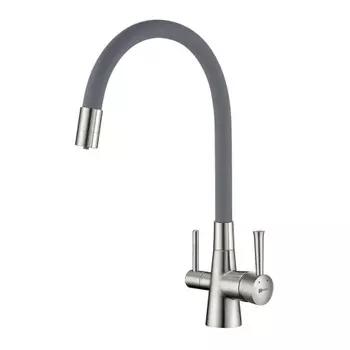 Смеситель Lemark Comfort (LM3075BN) для кухни с подключением к фильтру с питьевой водой