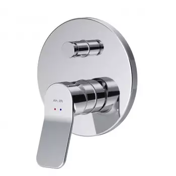 Смеситель настенный для ванны и душа с ТМС AM.PM X-Joy F85A45000 хром