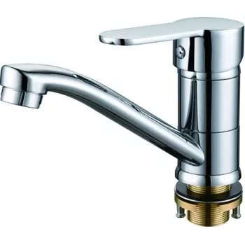 Смеситель одноручный для кухни с поворотным изливом RUSH Tenerife (TE2835-25)