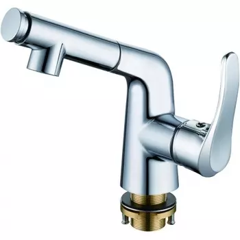 Смеситель одноручный для умывальника с вытяжной лейкой RUSH Jawa (JA0735-12)