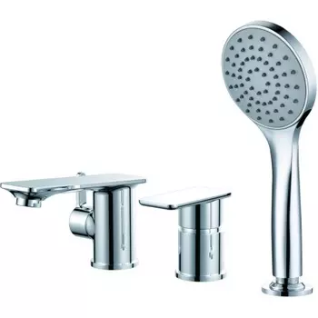 Смеситель одноручный на борт ванны RUSH Bruny (BR4335-333)