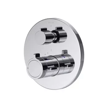 Смеситель встроенный на 3 потребителя с ТМС AM.PM X-Joy F85A95600 хром