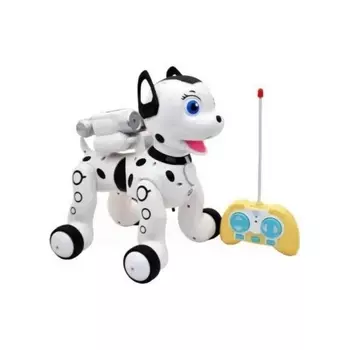 Собака пятнистая на РУ (свет,звук) в коробке проектор,движение во всех направлениях ZYB-B2997-4