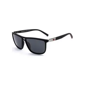 Солнцезащитные очки мужские Calando 78017 C2 Black&Red/Smoke (2000000039947)