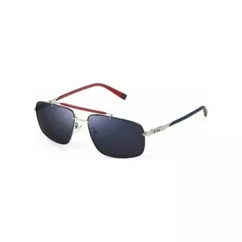 Солнцезащитные очки мужские Fila SFI210V Shiny Palladium W/Blue (2SFI21060E70B)
