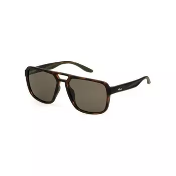 Солнцезащитные очки мужские Fila SFI725 Matte Dark Havana (2SFI72558878P)